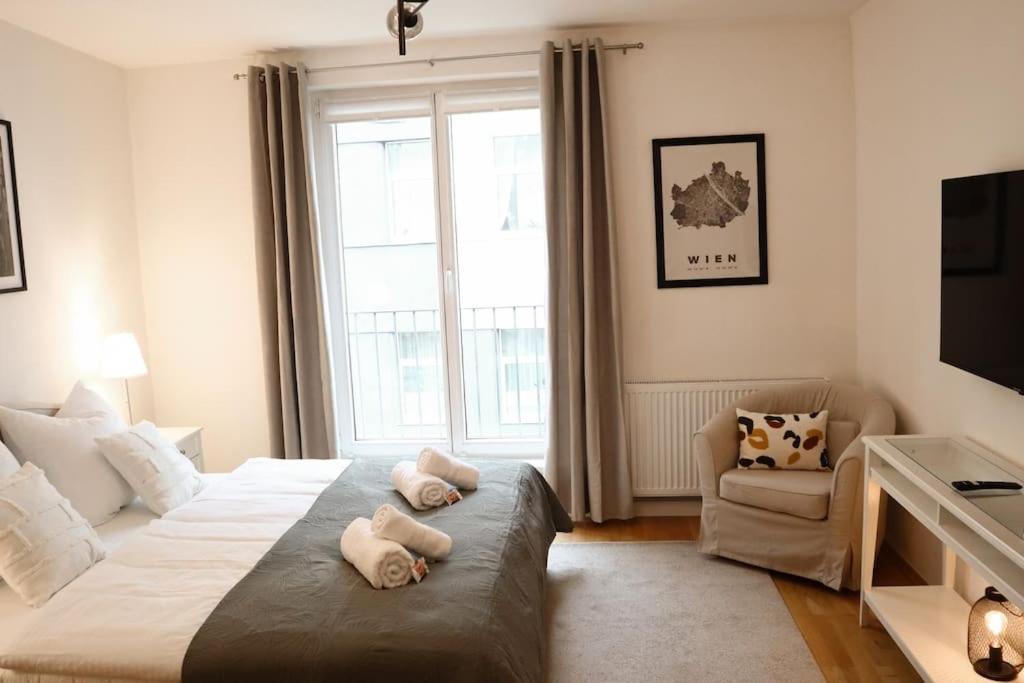 Charming, Modern & Spacious Apartment Bécs Kültér fotó